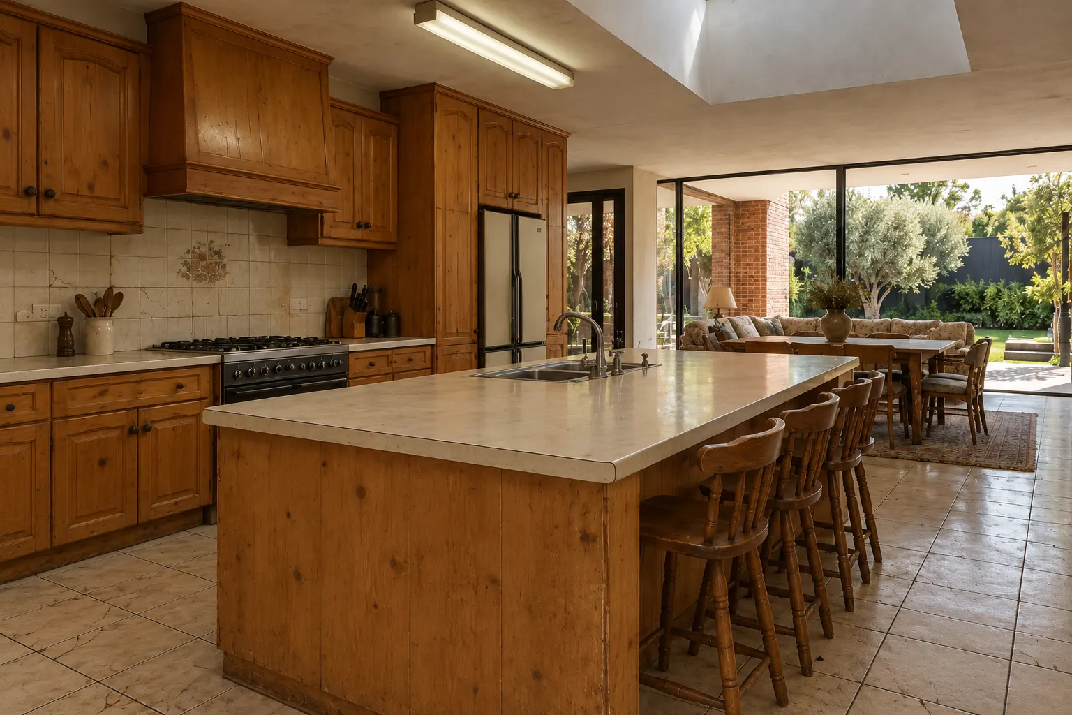 Kitchen before the renovation